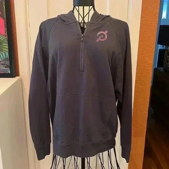 Peloton Quarter-zip Hoodie-Sz L - Picture 1 of 7
